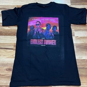 G-Eazy and Lil Uzi Vert “The Endless Summer Tour” black medium t-shirt